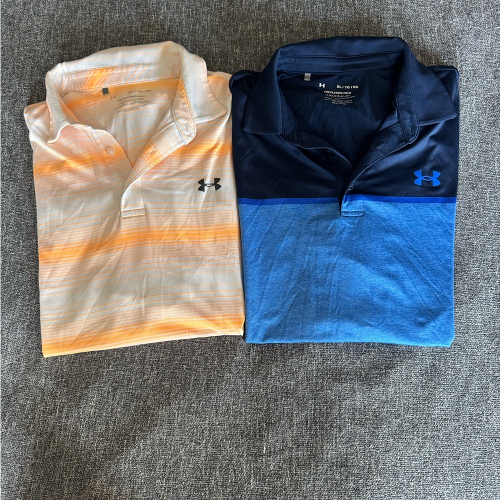 Under Armour The Playoff Polo XL Bundle